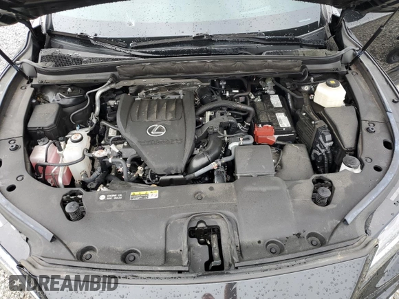 2023 Lexus RX 350 with VIN 2T2BAMCA7PC004804, listed as a Copart auction lot 51845555 with 24,797 mi miles and Salvage Title. Bid and sale history available at DreamBid. Image 12.