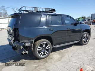 2018 Chevrolet Tahoe Premier z VIN 1GNSCCKJ8JR272453, wystawiony jako Copart lot #53298115 z przebiegiem 115 558 mil mil oraz Szkoda całkowita • Salvage title. Historia ofert i sprzedaży dostępna na DreamBid. Obrazek 3.
