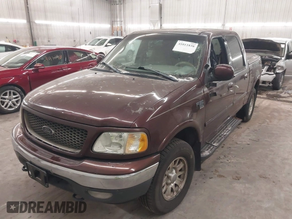 2001 Ford F-150 XLT with VIN 1FTRW08L51KE26356, listed as a IAAI auction lot 41011838 with Not provided miles and . Bid and sale history available at DreamBid. Image 6.