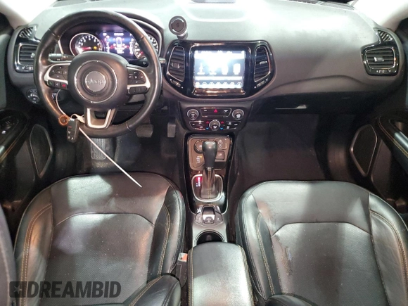 2018 Jeep Compass Limited with VIN 3C4NJDCB8JT418740, listed as a Copart auction lot 52422155 with 184,940 mi miles and Clean Title. Bid and sale history available at DreamBid. Image 8.