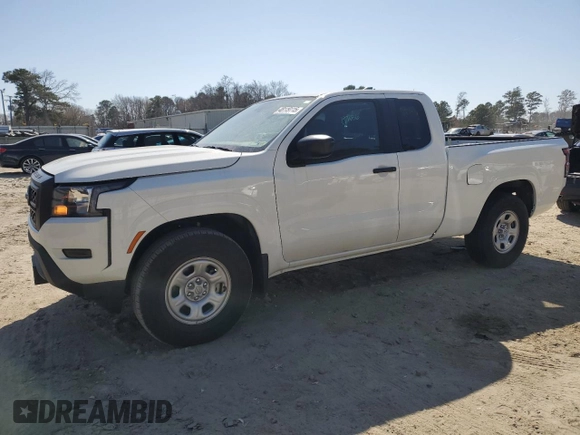 2024 Nissan Frontier S with VIN 1N6ED1CL4RN654812, listed as a Copart auction lot 48119115 with 9,110 mi miles and Salvage Title. Bid and sale history available at DreamBid. Image 1.