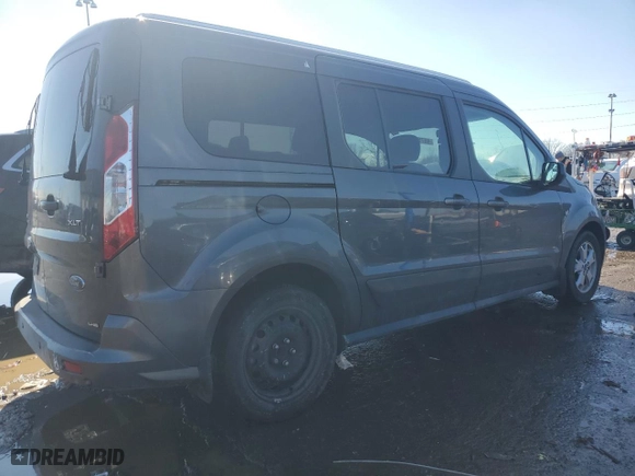 2017 Ford Transit Connect Wagon XLT with VIN NM0GS9F70H1334484, listed as a Copart auction lot 46753495 with 134,657 mi miles and Clean Title. Bid and sale history available at carsss.com. Image 3.