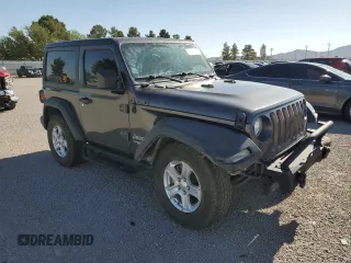 2018 Jeep Wrangler Sport с VIN 1C4GJXAN8JW226168, выставлен на аукционе Copart как лот 55465985 с пробегом 47 899 миль миль и Списание • Salvage title. История ставок и продаж доступна на DreamBid. Изображение 4.
