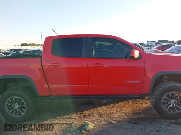 2018 Chevrolet Colorado 4WD ZR2 with VIN 1GCGTEEN7J1155034, listed as a IAAI auction lot 41157795 with 54,005 mi miles. Bid and sale history available at carsss.com. Image 13.