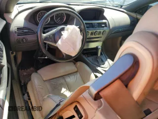 2005 BMW 6 Series 645Ci with VIN WBAEK734X5B325612, listed as a Copart auction lot 68394674 with Not Provided miles and Clean Title. Bid and sale history available at carsss.com. Image 8.