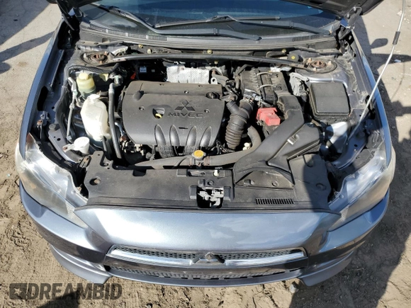 2010 Mitsubishi Lancer GTS with VIN JA32U8FW9AU024586, listed as a Copart auction lot 74710514 with 92,534 mi miles and Salvage Title. Bid and sale history available at DreamBid. Image 11.