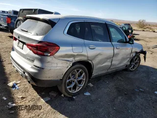 2020 BMW X3 sDrive30i with VIN 5UXTY3C0XLLU70914, listed as a Copart auction lot 80988354 with 69,662 mi miles and Salvage Title. Bid and sale history available at DreamBid. Image 3.