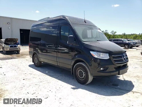 2024 Mercedes-Benz Sprinter with VIN W1Z4NFHYXRP650336, listed as a Copart auction lot 53669065 with 12,256 mi miles and Salvage Title. Bid and sale history available at DreamBid. Image 14.