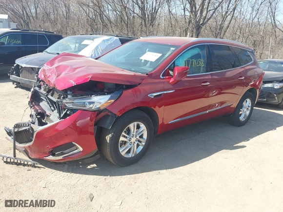2019 Buick Enclave Premium with VIN 5GAEVBKW0KJ252155, listed as a IAAI auction lot 41771283 with 61,160 mi miles. Bid and sale history available at carsss.com. Image 17.