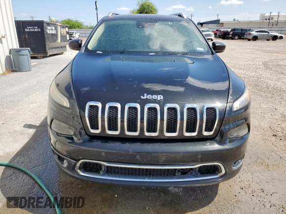 2014 Jeep Cherokee Limited with VIN 1C4PJLDS5EW115108, listed as a Copart auction lot 65480775 with 181,043 mi miles and Clean title. Bid and sale history available at DreamBid. Image 5.