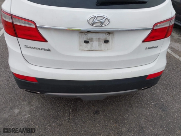 2013 Hyundai Santa Fe Limited with VIN KM8SR4HF2DU016256, listed as a IAAI auction lot 41961536 with 191,920 mi miles. Bid and sale history available at carsss.com. Image 6.