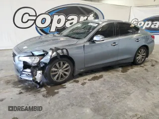 2016 Infiniti Q50 Premium с VIN JN1EV7AP7GM300460, выставлен на аукционе Copart как лот 54276455 с пробегом 75 470 миль миль и Списание • Salvage title. История ставок и продаж доступна на DreamBid. Изображение 1.