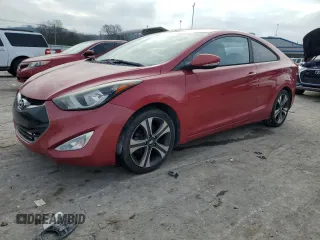 2014 Hyundai Elantra Coupe with VIN KMHDH6AH9EU029459, listed as a Copart auction lot 85429784 with 158,294 mi miles and Clean Title. Bid and sale history available at carsss.com. Image 1.