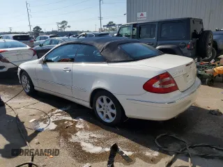 2004 Mercedes-Benz CLK-Class Cabriolet 3.2L with VIN WDBTK65G24T029860, listed as a Copart auction lot 74631484 with 113,583 mi miles and Non Repairable. Bid and sale history available at carsss.com. Image 2.