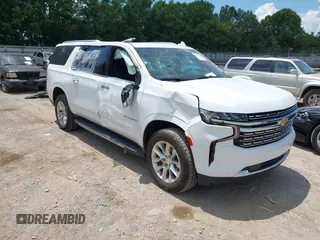 2023 Chevrolet Suburban Premier z VIN 1GNSKFKD4PR253535, wystawiony jako IAAI lot #42808115 z przebiegiem 79 201 mil mil oraz . Historia ofert i sprzedaży dostępna na DreamBid. Obrazek 1.