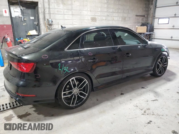 2015 Audi S3 2.0T Premium Plus with VIN WAUBFGFF6F1115875, listed as a Copart auction lot 84928384 with 144,846 mi miles and Salvage Title. Bid and sale history available at carsss.com. Image 3.