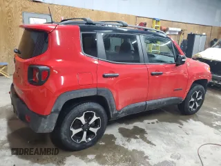 2022 Jeep Renegade Trailhawk with VIN ZACNJDC11NPN52815, listed as a Copart auction lot 86375264 with 35,796 mi miles and Clean Title. Bid and sale history available at DreamBid. Image 3.