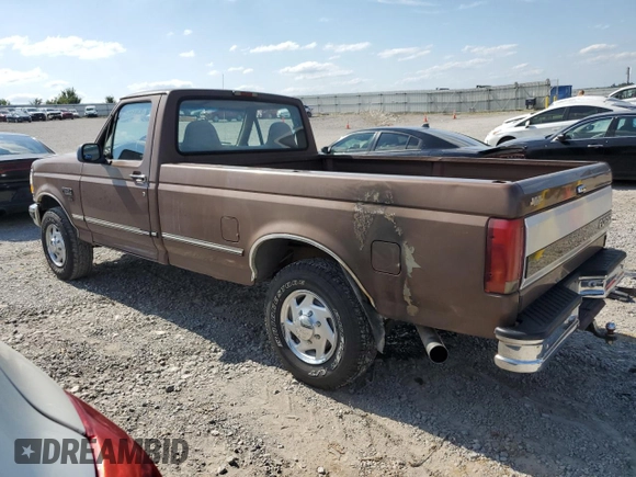 1996 Ford F-250 with VIN 2FTHF25H2TCA22414, listed as a Copart auction lot 63652304 with 171,455 mi miles and Salvage Title. Bid and sale history available at carsss.com. Image 2.