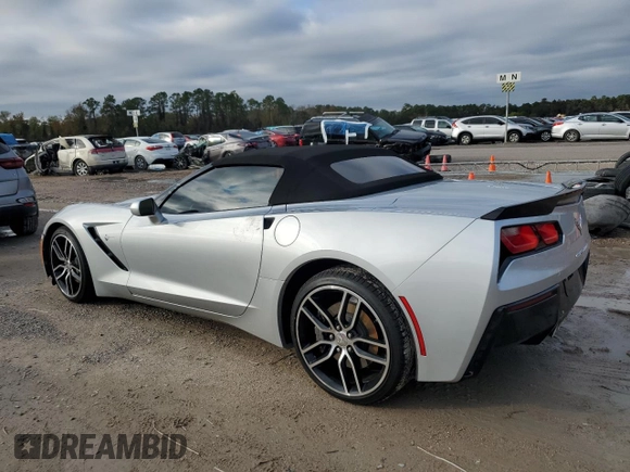 2014 Chevrolet Corvette 3LT with VIN 1G1YF3D75E5125797, listed as a Copart auction lot 85872054 with 60,115 mi miles and Salvage Title. Bid and sale history available at carsss.com. Image 2.
