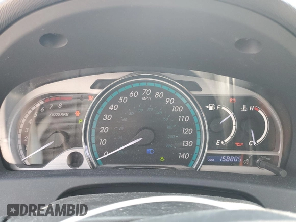 2012 Toyota Venza LE with VIN 4T3ZK3BB7CU046717, listed as a Copart auction lot 55624625 with 158,805 mi miles and Non repairable. Bid and sale history available at DreamBid. Image 9.