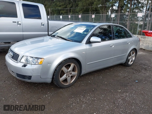 2002 Audi A4 1.8T with VIN WAULC68E12A228560, listed as a IAAI auction lot 41950435 with 251,161 mi miles. Bid and sale history available at carsss.com. Image 2.