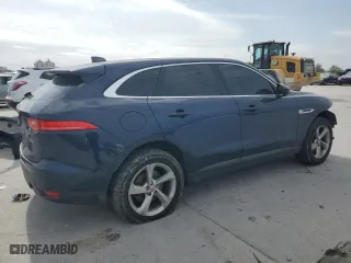2020 Jaguar F-PACE 25t Premium with VIN SADCJ2FX2LA631362, listed as a Copart auction lot 46806925 with 115,697 mi miles and Salvage Title. Bid and sale history available at carsss.com. Image 3.
