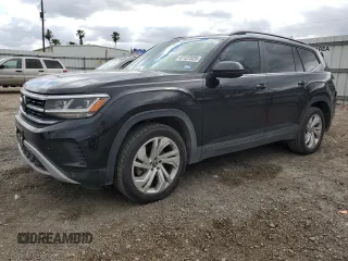 2021 Volkswagen Atlas SE z VIN 1V2WR2CA8MC537427, wystawiony jako Copart lot #47127525 z przebiegiem 46 134 mil mil oraz Czysty tytuł • Clean title. Historia ofert i sprzedaży dostępna na DreamBid. Obrazek 1.