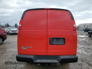 2023 Chevrolet Express Cargo Van with VIN 1GCWGAFPXP1189244, listed as a Copart auction lot 83864984 with 5,612 mi miles and Salvage Title. Bid and sale history available at carsss.com. Image 6.