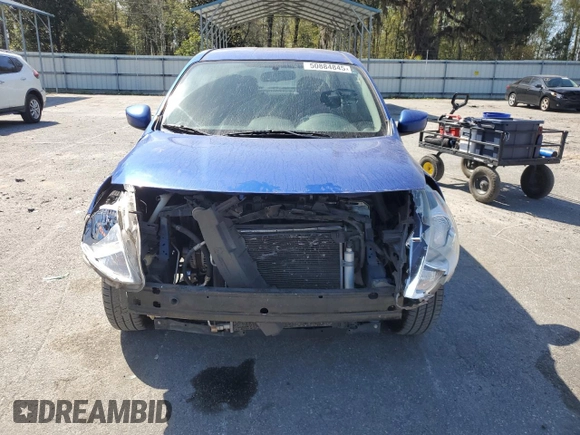 2016 Nissan Versa S Plus with VIN 3N1CN7APXGL900360, listed as a Copart auction lot 50884845 with 189,807 mi miles and Salvage Title. Bid and sale history available at carsss.com. Image 5.