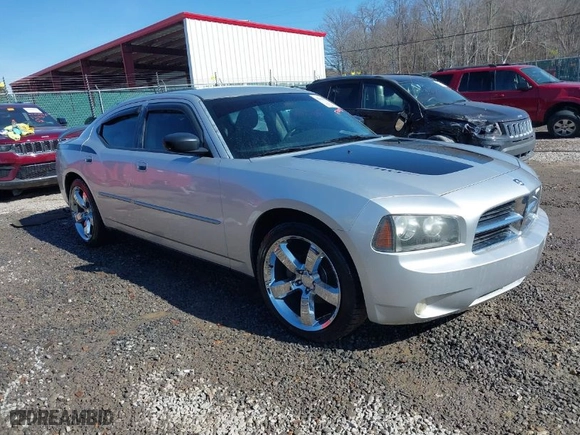2007 Dodge Charger with VIN 2B3KA43G67H814909, listed as a IAAI auction lot 41643226 with 218,071 mi miles. Bid and sale history available at carsss.com. Image 1.