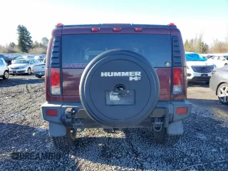 2007 Hummer H2 SUV with VIN 5GRGN23U17H102573, listed as a Copart auction lot 87509815 with 182,993 mi miles and Salvage Title. Bid and sale history available at carsss.com. Image 6.