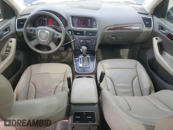 2012 Audi Q5 Premium with VIN WA1CFAFP0CA027875, listed as a Copart auction lot 46465245 with 110,856 mi miles and Salvage title. Bid and sale history available at DreamBid. Image 8.