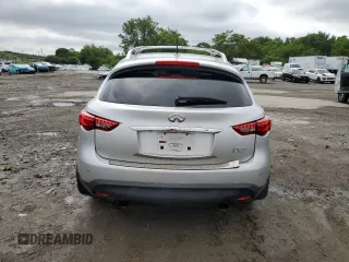2013 Infiniti FX with VIN JN8CS1MW1DM174609, listed as a Copart auction lot 58953865 with 130,022 mi miles and Clean title. Bid and sale history available at DreamBid. Image 6.