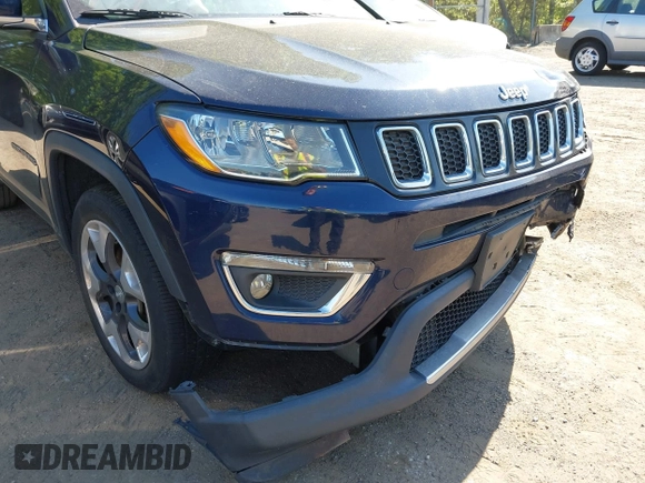 2019 Jeep Compass Limited with VIN 3C4NJDCB1KT680147, listed as a IAAI auction lot 42117481 with 132,743 mi miles and . Bid and sale history available at DreamBid. Image 6.