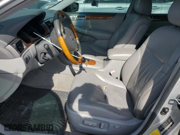 2005 Lexus ES 330 with VIN JTHBA30G555142034, listed as a Copart auction lot 54656975 with 196,718 mi miles and Salvage Title. Bid and sale history available at carsss.com. Image 7.