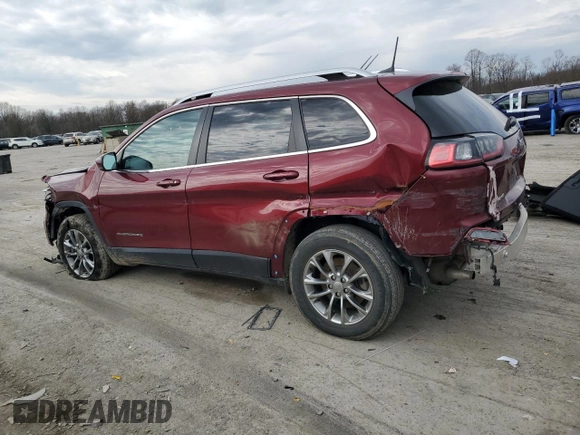 2019 Jeep Cherokee Latitude Plus with VIN 1C4PJMLX2KD422696, listed as a Copart auction lot 50888725 with 72,737 mi miles and Salvage Title. Bid and sale history available at DreamBid. Image 2.