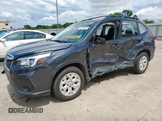2019 Subaru Forester with VIN JF2SKACC7KH536402, listed as a Copart auction lot 58756045 with 54,910 mi miles and Salvage title. Bid and sale history available at DreamBid. Image 1.