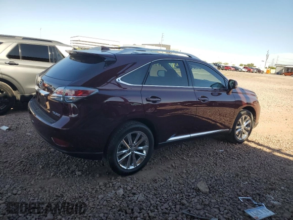 2015 Lexus RX 350 с VIN 2T2ZK1BA9FC208076, выставлен на аукционе Copart как лот 51753665 с пробегом 46 893 миль миль и Списание • Salvage title. История ставок и продаж доступна на DreamBid. Изображение 3.