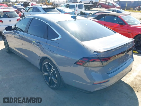 2023 Honda Accord Sport z VIN 1HGCY2F58PA055578, wystawiony jako IAAI lot #41859902 z przebiegiem 33 207 mil mil oraz . Historia ofert i sprzedaży dostępna na DreamBid. Obrazek 3.