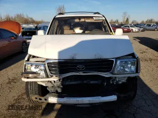 2000 Toyota Land Cruiser with VIN JT3HT05J5Y0105435, listed as a Copart auction lot 89409795 with 255,587 mi miles and Salvage Title. Bid and sale history available at carsss.com. Image 5.