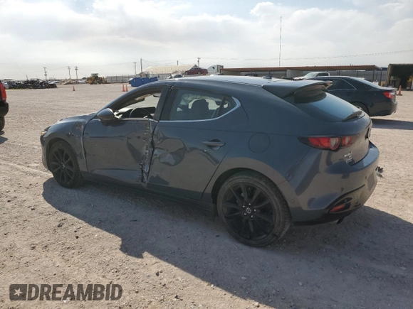 2021 Mazda Mazda3 Hatchback 2.5 Turbo Premium Plus with VIN JM1BPBNY3M1401234, listed as a Copart auction lot 53328655 with 20,056 mi miles and Salvage Title. Bid and sale history available at carsss.com. Image 2.