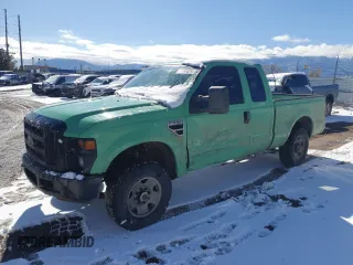 2008 Ford Super Duty F-250 SRW XL with VIN 1FTSX21YX8EA41027, listed as a Copart auction lot 45530625 with 87,934 mi miles and Salvage Title. Bid and sale history available at carsss.com. Image 1.