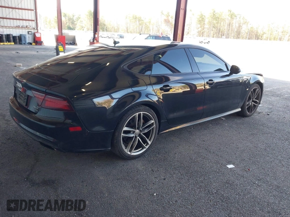 2016 Audi A7 Prestige with VIN WAU2GAFCXGN186278, listed as a IAAI auction lot 42040521 with 156,668 mi miles and . Bid and sale history available at DreamBid. Image 4.