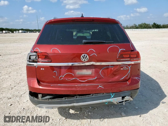 2019 Volkswagen Atlas SE z VIN 1V2UR2CA5KC521982, wystawiony jako Copart lot #60024125 z przebiegiem 120 841 mil mil oraz Szkoda całkowita • Salvage title. Historia ofert i sprzedaży dostępna na DreamBid. Obrazek 6.