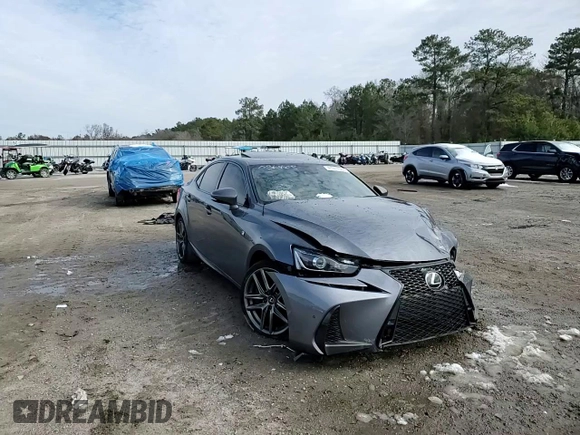 2020 Lexus IS with VIN JTHGZ1B23L5036408, listed as a Copart auction lot 41977605 with 0 mi miles and Salvage Title. Bid and sale history available at carsss.com. Image 10.