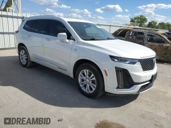 2021 Cadillac XT6 Luxury with VIN 1GYKPAR46MZ162856, listed as a Copart auction lot 70045354 with Not Provided miles and Clean Title. Bid and sale history available at DreamBid. Image 4.