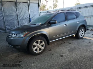 2006 Nissan Murano S with VIN JN8AZ08T16W417159, listed as a Copart auction lot 43568104 with 144,482 mi miles and Clean Title. Bid and sale history available at carsss.com. Image 1.