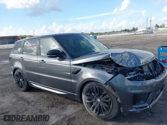 2019 Land Rover Range Rover Sport Dynamic with VIN SALWR2RE9KA850578, listed as a IAAI auction lot 41129635 with 1 mi miles. Bid and sale history available at carsss.com. Image 13.
