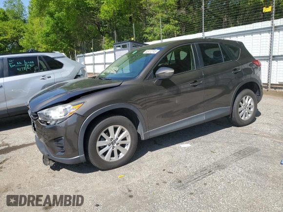2016 Mazda CX-5 Sport with VIN JM3KE4BY4G0805179, listed as a Copart auction lot 52412745 with 85,928 mi miles and Salvage Title. Bid and sale history available at carsss.com. Image 1.