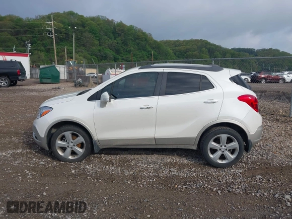 2015 Buick Encore Convenience with VIN KL4CJFSB9FB192053, listed as a IAAI auction lot 42181792 with 135,247 mi miles. Bid and sale history available at carsss.com. Image 14.
